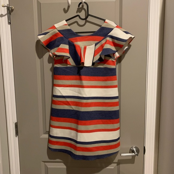 Asia red white and blue dress size 2 - Picture 2 of 3